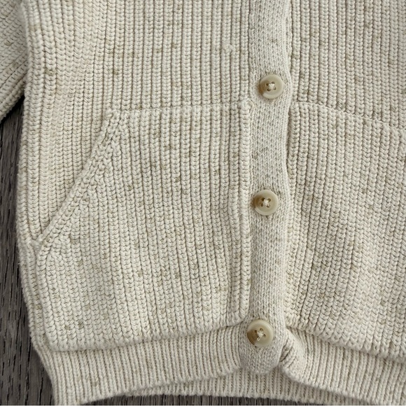 Jamie Kay OG Bear Knit Cardigan Pistachio Fleck Size 4 Years - Picture 2 of 7